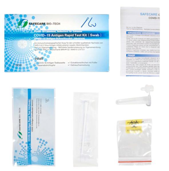 Safecare Bio-Tech Covid-19 Antigen Rapid Test Kit