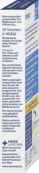 Tetesept Magnesium 500 + B12 Forte