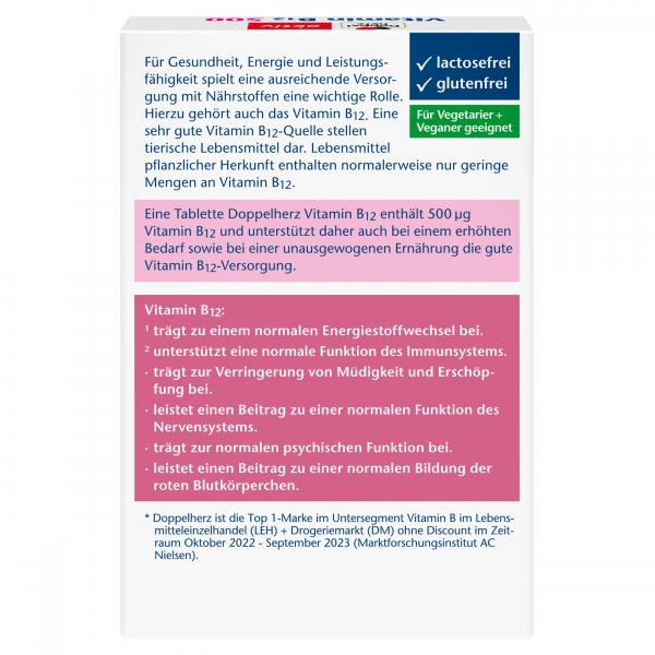 Doppelherz aktiv Vitamin B12 500ug