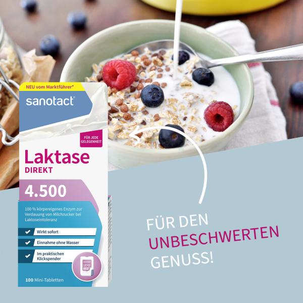 Sanotact Laktase Direkt 4.500