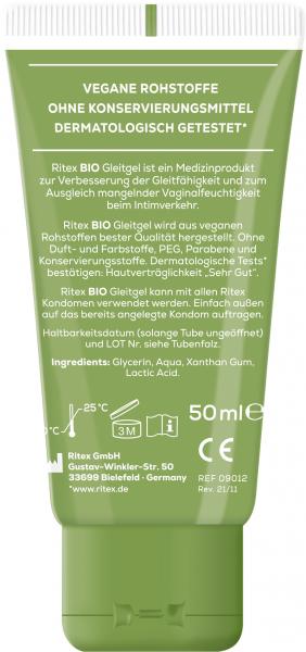 Ritex Bio Veganes Gleitgel
