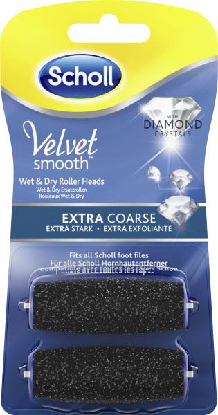 Scholl Velvet Smooth Wet & Dry Ersatzrollen extra stark