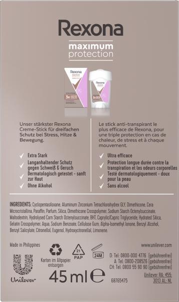 Rexona Maximum Protection Creme-Stick extra strong
