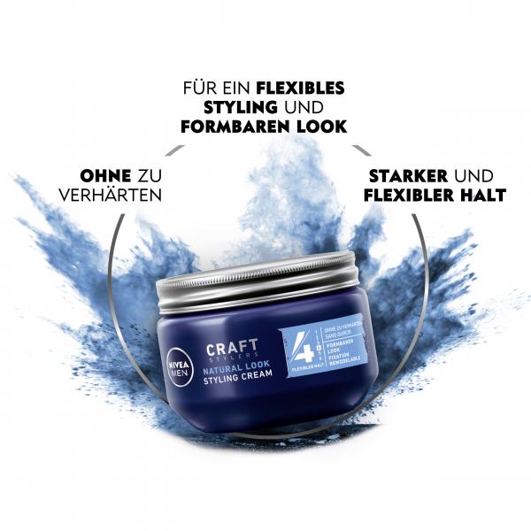 Nivea Men Craft Stylers Styling Creme Natural Look