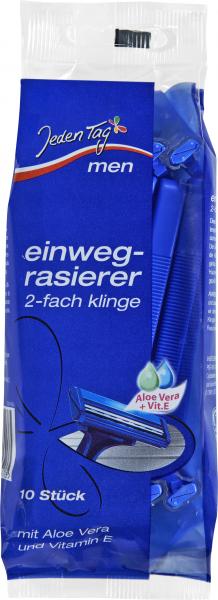 Jeden Tag Men Einwegrasierer 2-fach Klinge
