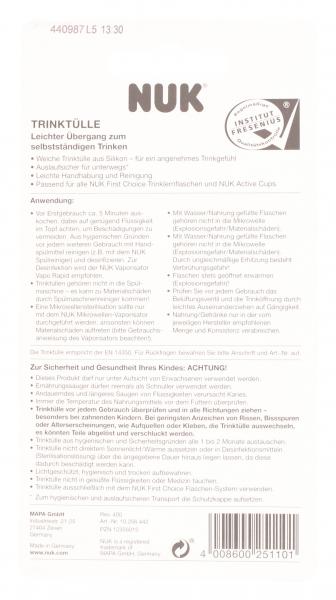 NUK Silikon-Trinktülle