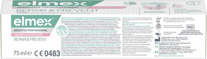 Elmex Zahncreme Sensitive Professional Repair & Prevent