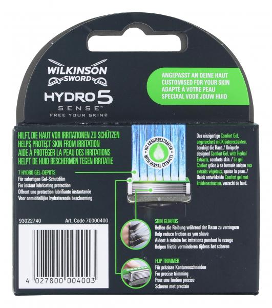 Wilkinson Sword Hydro 5 Sense Comfort beruhigt Klingen