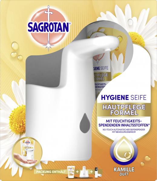 Sagrotan Hygiene Seife No Touch Starter Set Kamille Duft