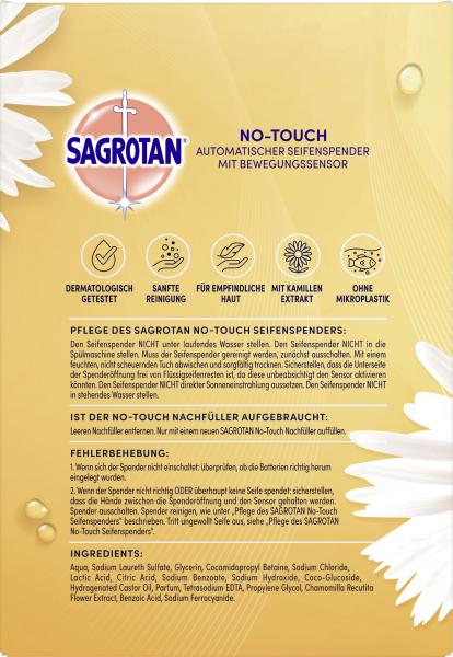 Sagrotan Hygiene Seife No Touch Starter Set Kamille Duft