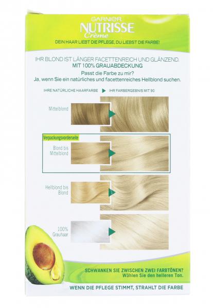 Garnier Nutrisse Creme Pflege-Haarfarbe 90 hellblond