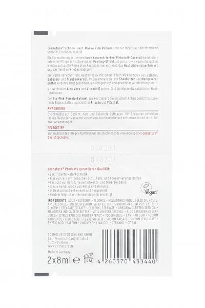 Cosnature Schöne-Haut-Maske Pink Pomelo