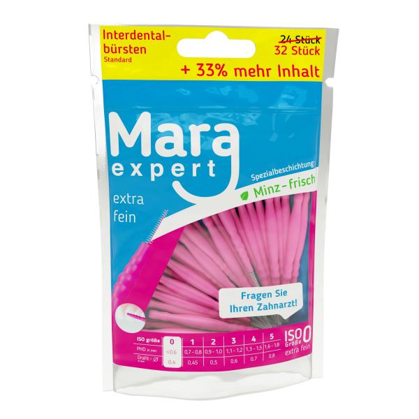 Mara Expert Interdentalbürsten Minz-frisch ISO 0 extra fein