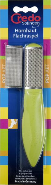 Credo Hornhaut Flachraspel