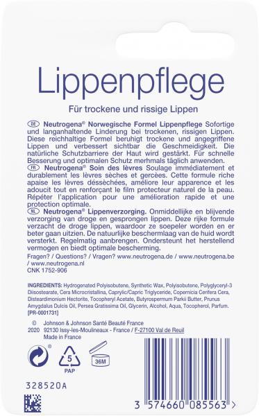 Neutrogena Norwegische Formel Lippenpflege LSF 4