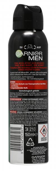 Garnier Men Extreme Hitze & Sport 72h Deo Spray