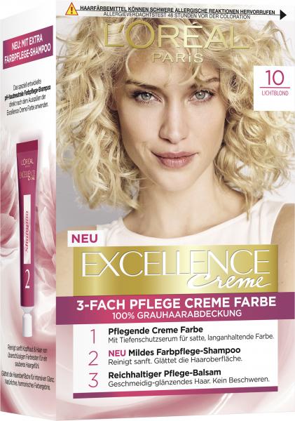L'Oréal Excellence Creme 10 Lichtblond