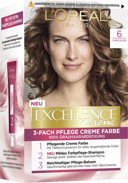 L'Oréal Excellence Creme 6 Dunkelblond