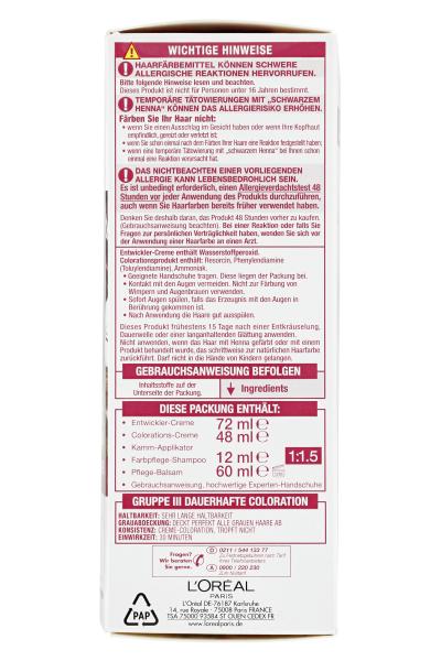 L'Oréal Excellence Creme 6.41 Helles Caramelbraun