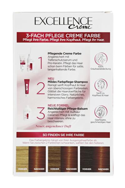 L'Oréal Excellence Creme 6.41 Helles Caramelbraun