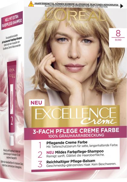 L'Oréal Excellence Creme 8 Blond