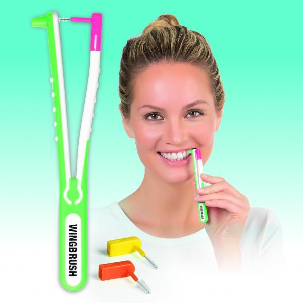 Wingbrush Interdentalbürste Starter-Kit 4-tlg. 