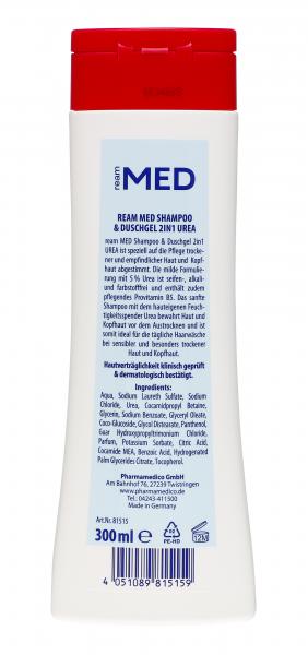 ReAm Med 2 in 1 Duschgel & Shampoo Urea