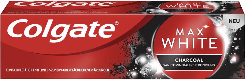 Colgate Zahncreme Max White Charcoal