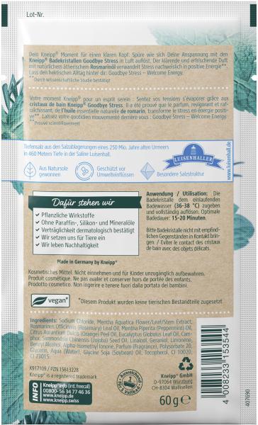 Kneipp Badekristalle Goodbye Stress