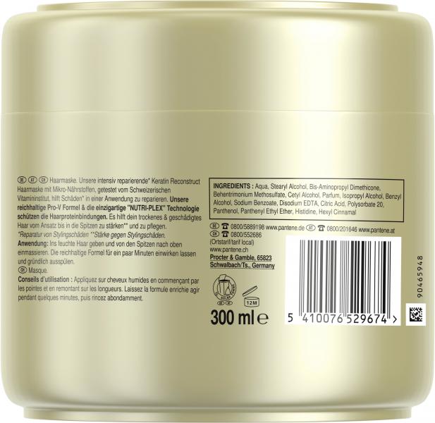 Pantene Pro-V Repair & Care Keratin Reconstruct Haarmaske