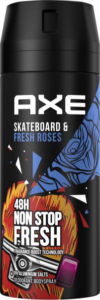 Axe Bodyspray Skateboard & Fresh Roses