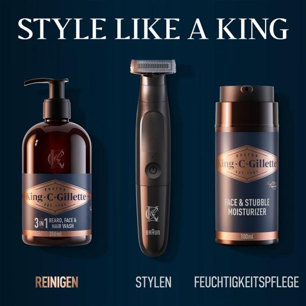 King C. Gillette Bartshampoo für Männer