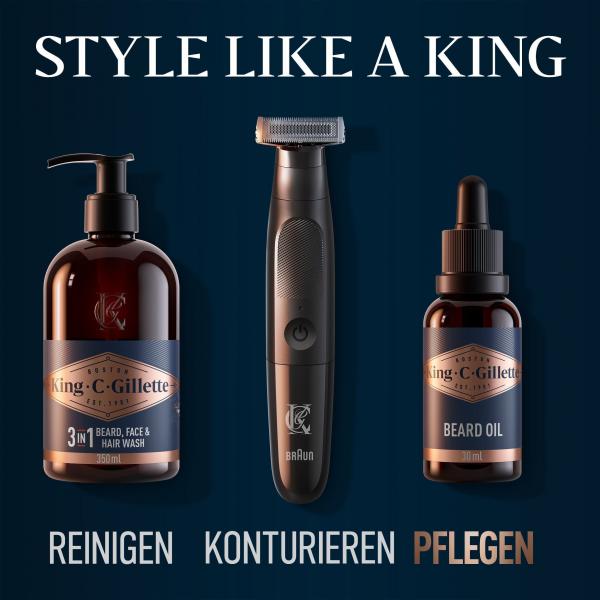 King C. Gillette Bartöl Herren
