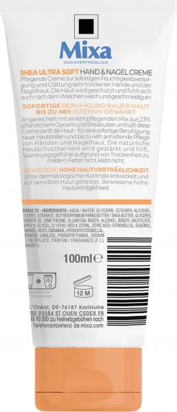 Mixa Hand- & Nagelcreme Shea Ultra Soft