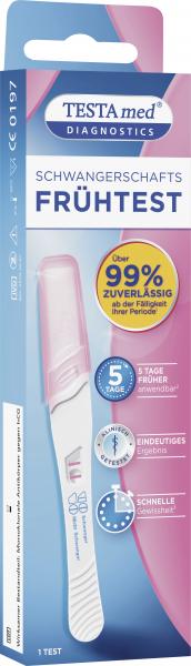 Testa med Schwangerschafts Frühtest