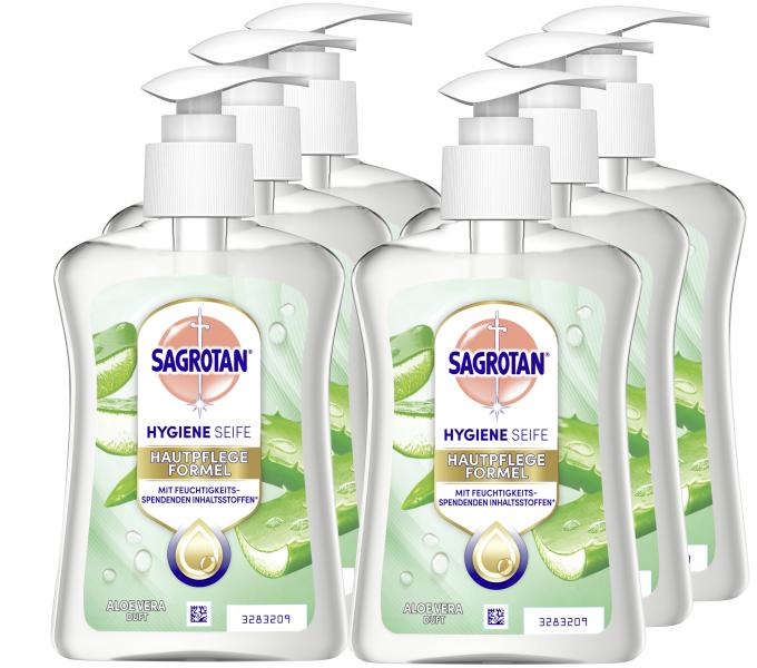 Sagrotan Hygiene Seife Hautpflege Formel Aloe Vera Duft