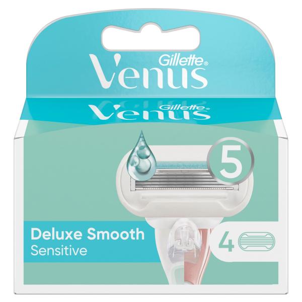 Gillette Venus Deluxe Smooth Sensitive Rasierklingen