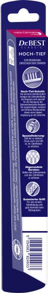 Dr. Best Zahnbürste Classic Hoch-Tief mittel