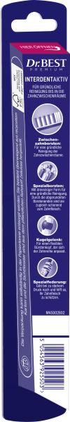 Dr. Best Zahnbürste Premium Interdent Aktiv mittel