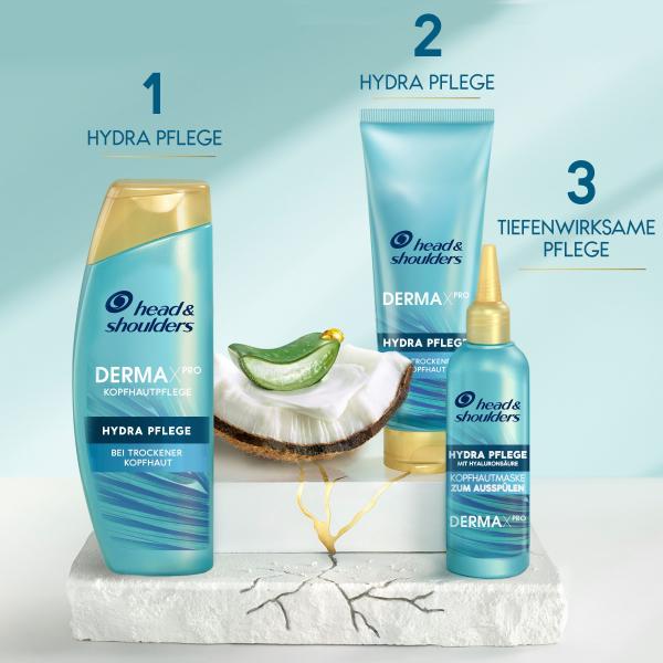 Head & Shoulders Anti-Schuppen Shampoo Derma X Pro Tiefenwirksame Feuchtigkeit 