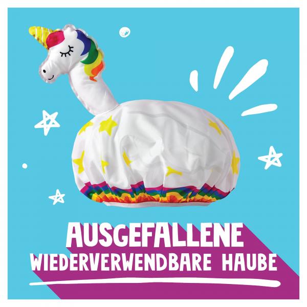Bear Fruits Magical Unicorn Feuchtigkeit + Hydration Haarmaske mit Haube
