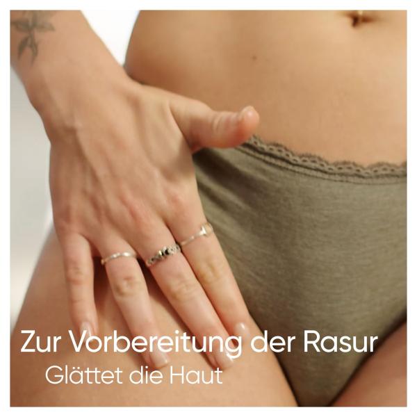 Gillette Satin Care Hautglättendes Peeling für den Intimbereich