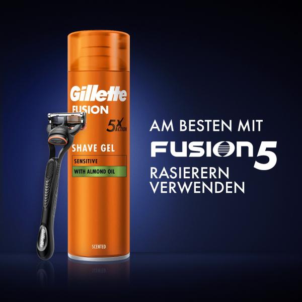 Gillette Fusion Rasiergel Sensitive