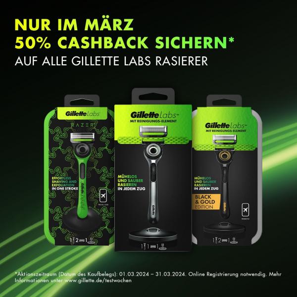 Gillette Labs Rasierer Herren