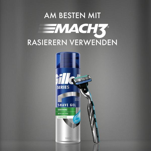 Gillette Series beruhigendes Rasiergel Sensitive