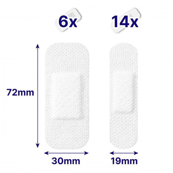 Hansaplast Sensitive 20 Strips