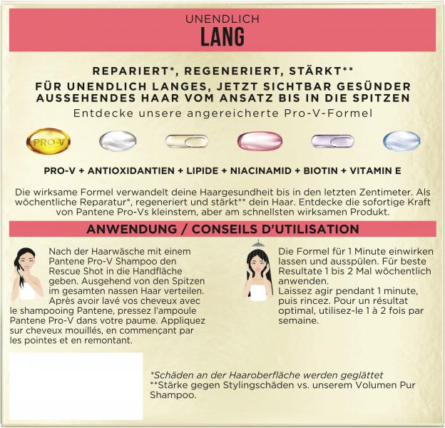 Pantene Rescue Shots Unendlich Lang