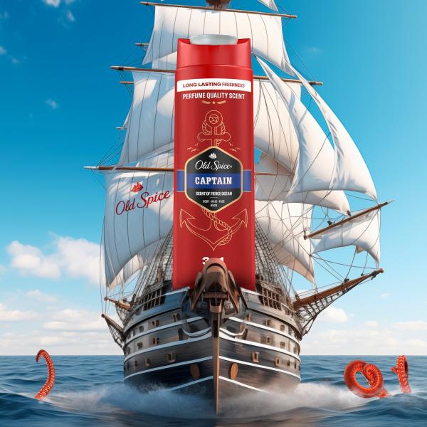 Old Spice 3in1 Duschgel Captain