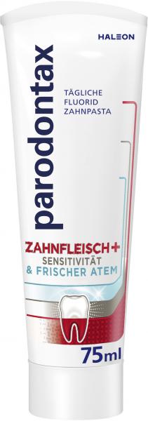 Parodontax Zahncreme Zahnfleisch + Sensitivität & Frischer Atem