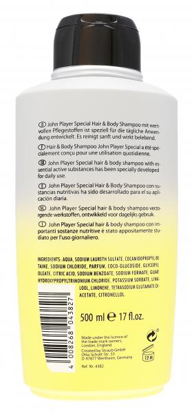 John Player Special Energy Hair & Body Shampoo